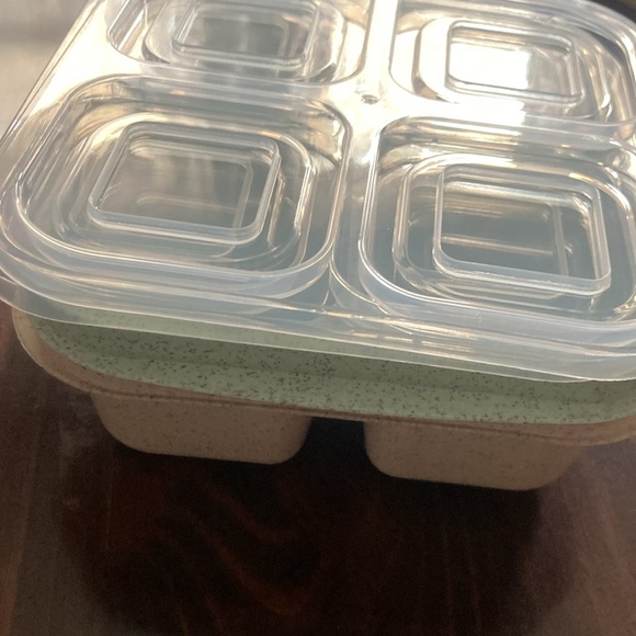 NWOT set 2 bento box portion lunch boxes with lids - Picture 3 of 3